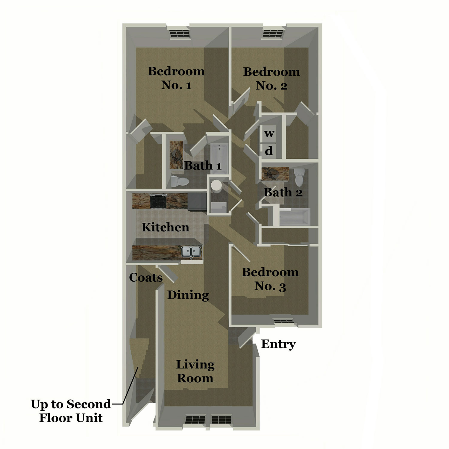 Antigo Apartments Floor Plans